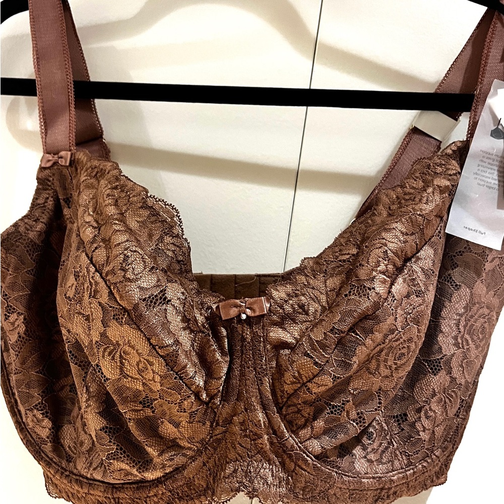 New with tags Change 34 J  Lace Brown Bra